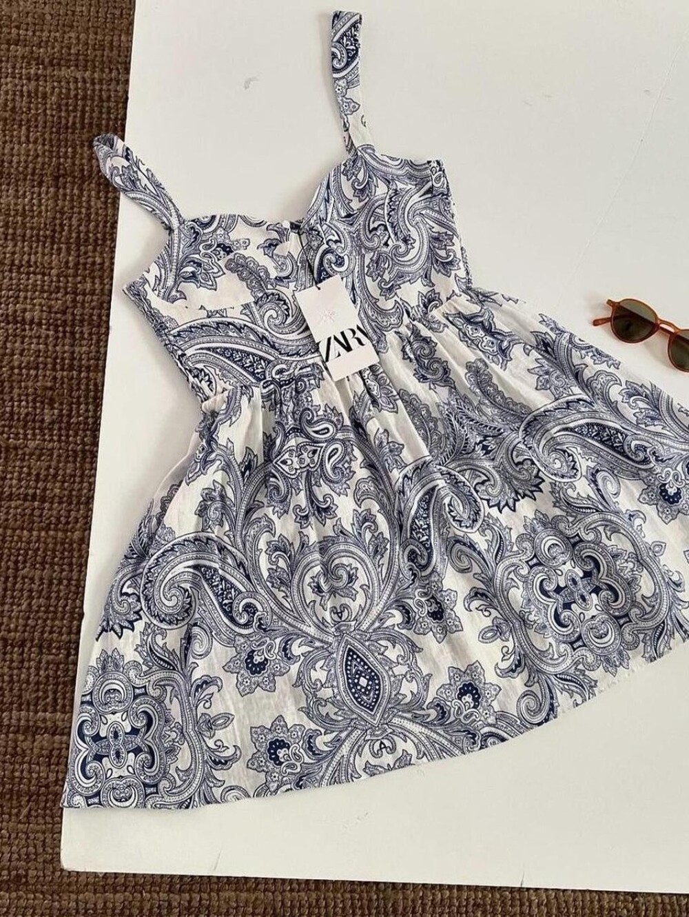 ZARA paisley dress